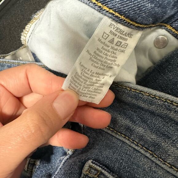 Everlane The Curvy Way High Skinny Jean Organic Cotton Size 28 Regular - Picture 7 of 7
